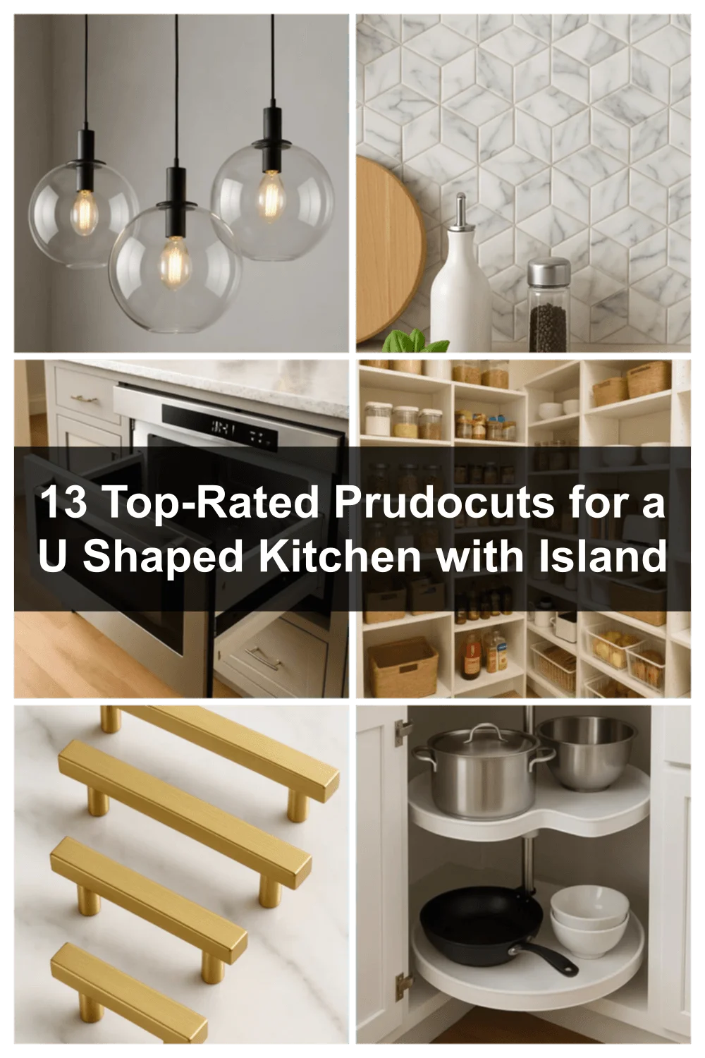 Cover image for 13 Top-Rated Products for a U Shaped Kitchen with Island