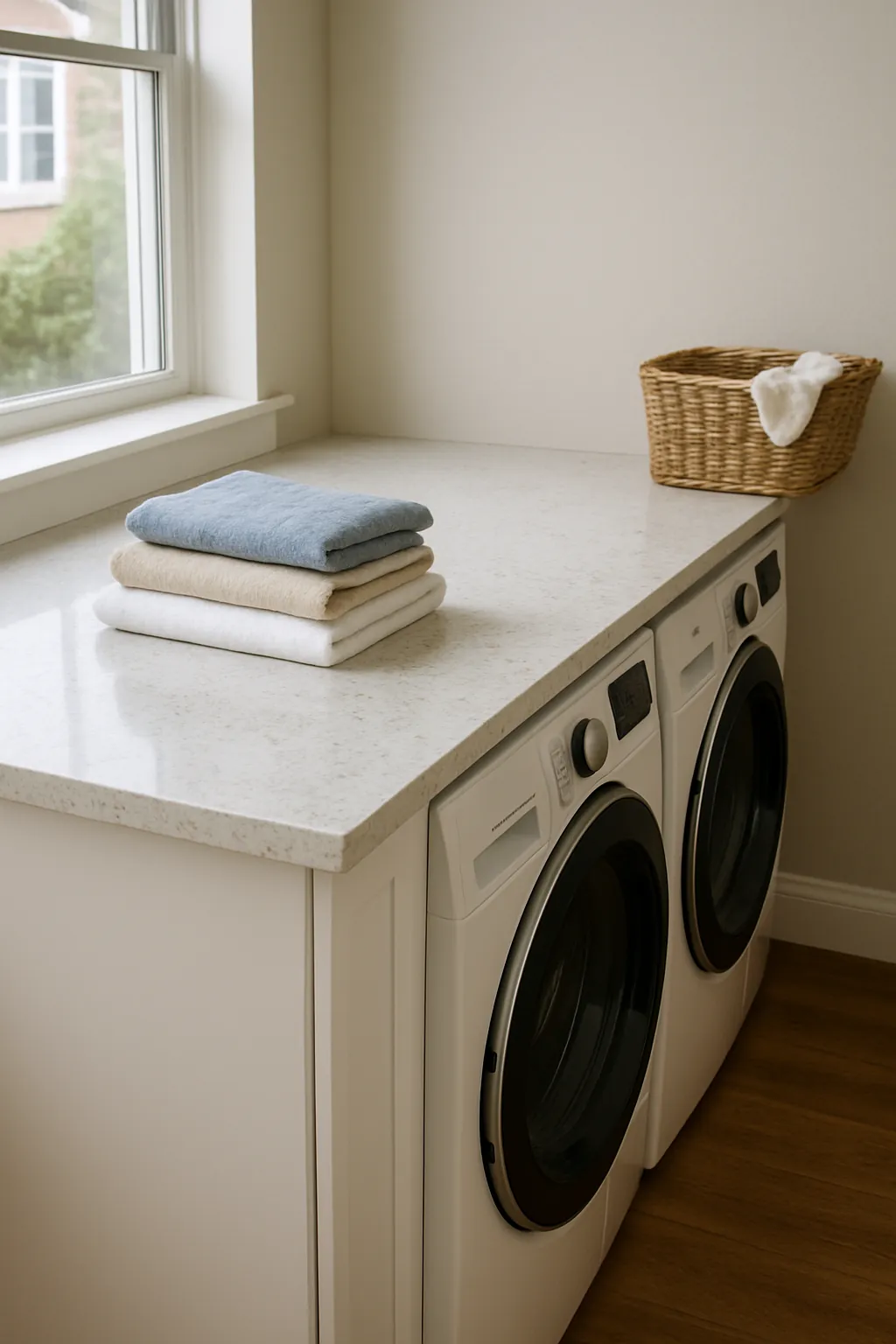 Quartz Countertop Laundry Folding Table